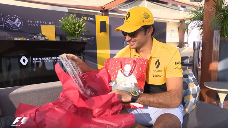 Οι οδηγοί της Formula 1 πήραν τα δώρα τους